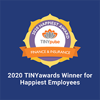 2020 TINYawards Winner for Happiest Employees